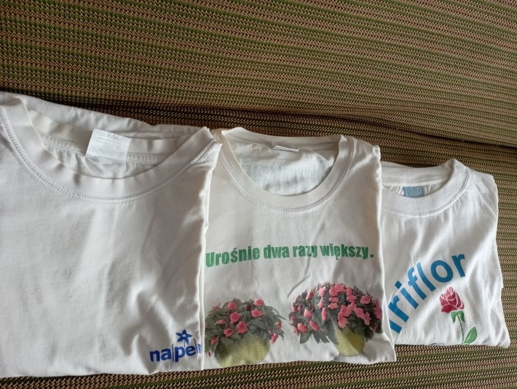 Tanio!!! 3  bardzo duże bawełn. koszulki