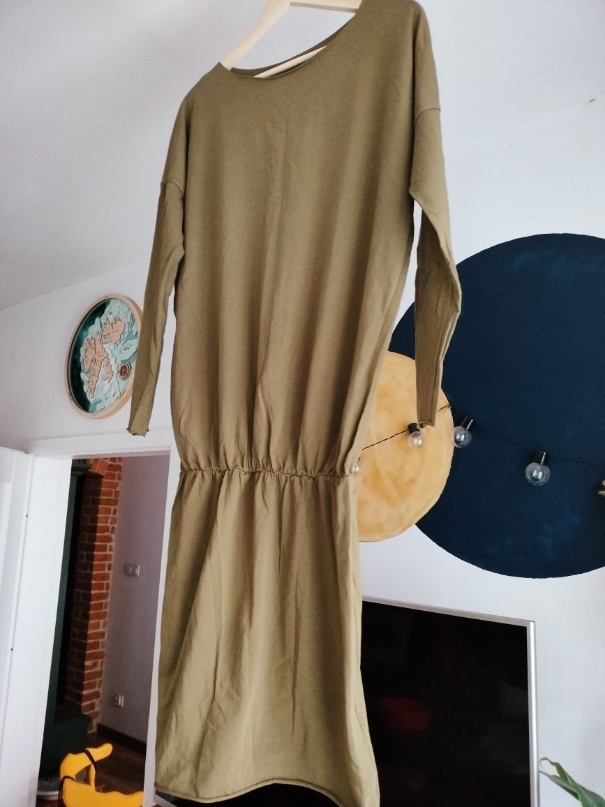Sukienka KOKOworld oversize khaki