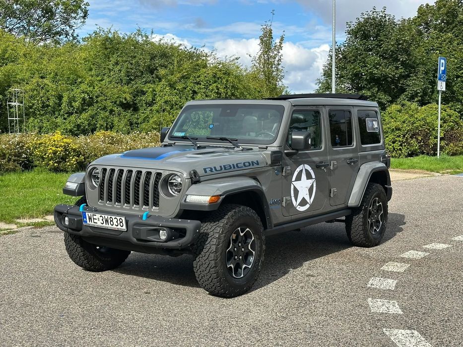Jeep Wrangler GWARANCJA! SALON! 1 WŁAŚCICIEL Rubicon 4xe, stan idealny