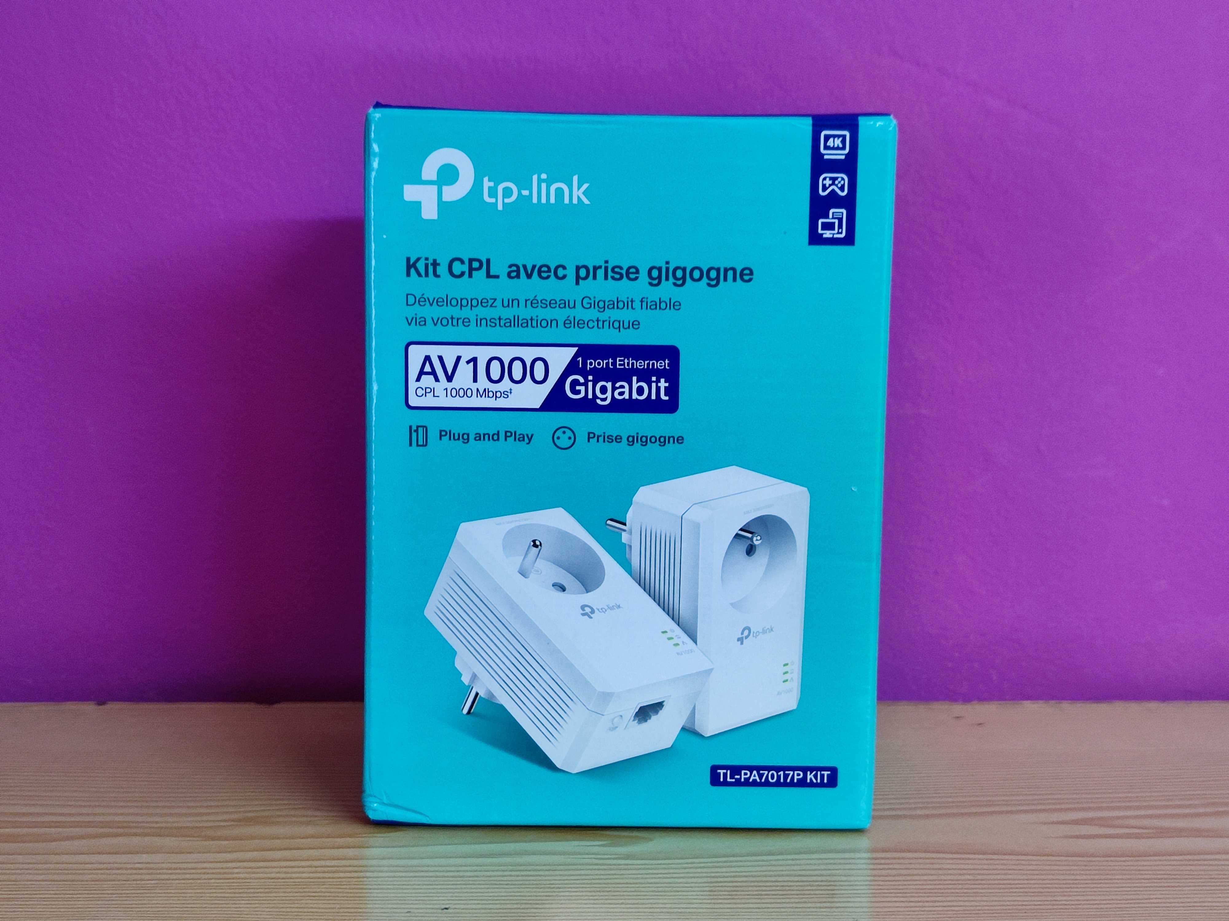 Kit Tp-Link AV1000 CPL - 2 Adaptadores