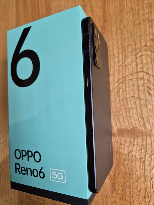 OPPO Reno6 5G – 8/128GB, bardzo dobry stan, komplet zestawu.
