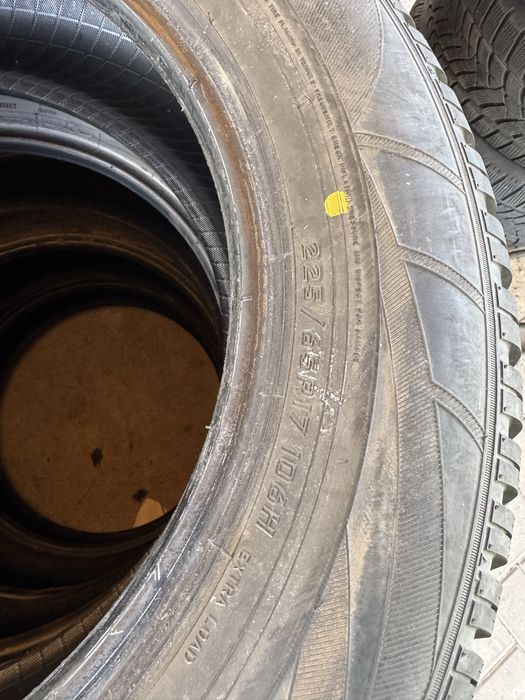 Komplet opon zimowych 225/65/17 FALKEN Używane F-Vat