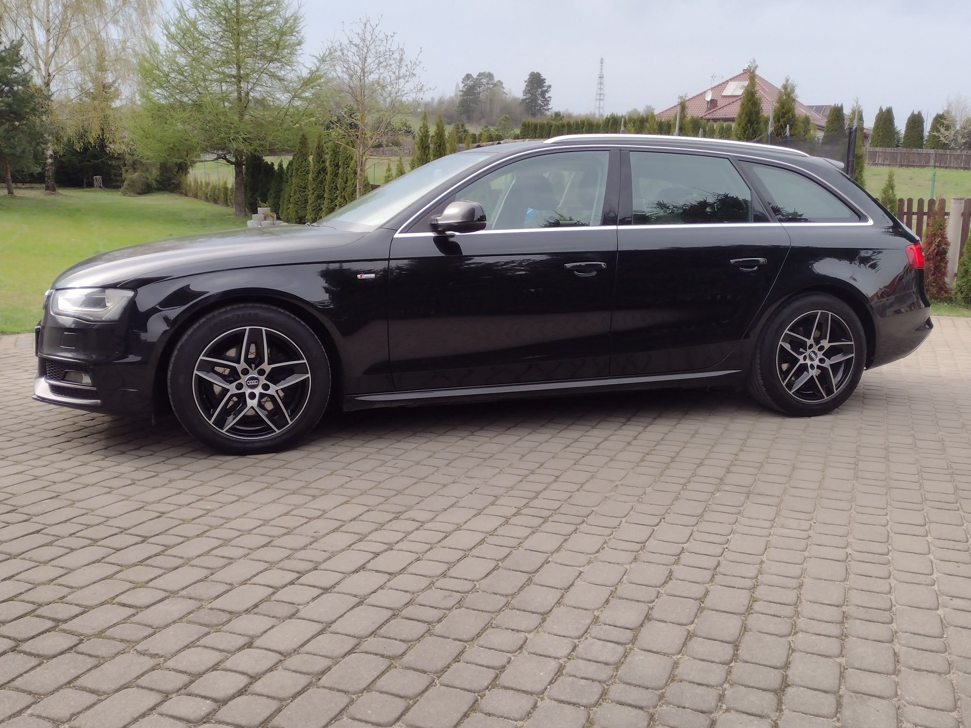 Audi B8 2015r, chromy, s line, piękna, bogato wyposażona