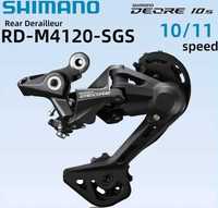 Задний переключатель Shimano Deore SHADOW RD-M4120-SGS 10/11 speed