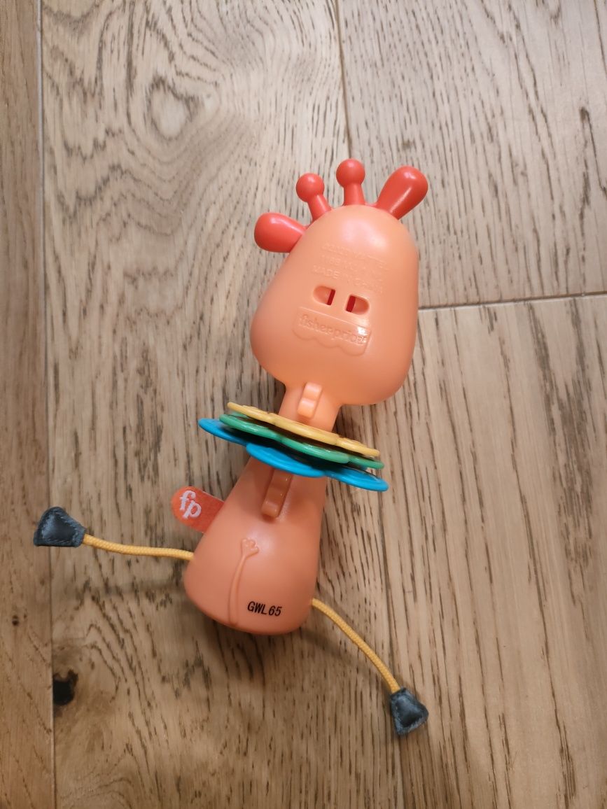 Gratisy + Żyrafa aktywizująca grzechotka Fisher Price