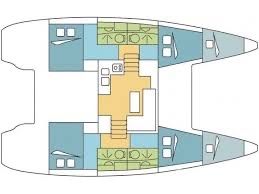 Katamaran żaglowy Lagoon 39 2014r  23% VAT polska bandera