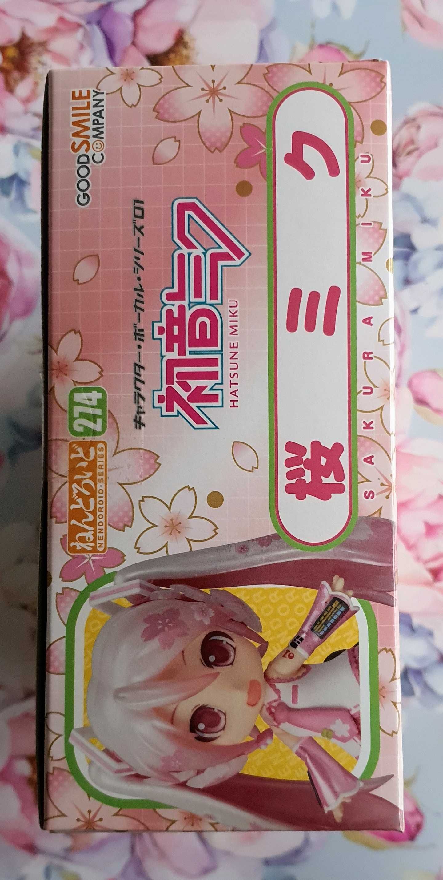 Nowa figurka anime Nendoroid Sakura Miku 274 Hatsune Vocaloid Piapro