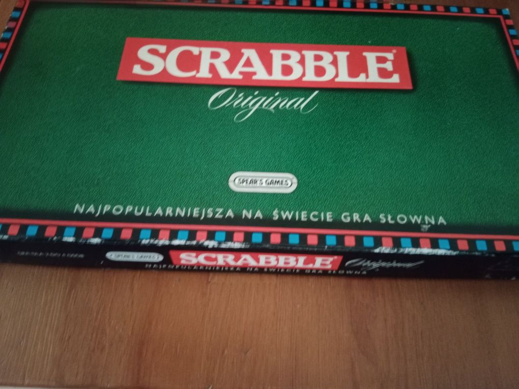 Scrabble orginal 1993 rok Pełny zestaw! Zobacz !