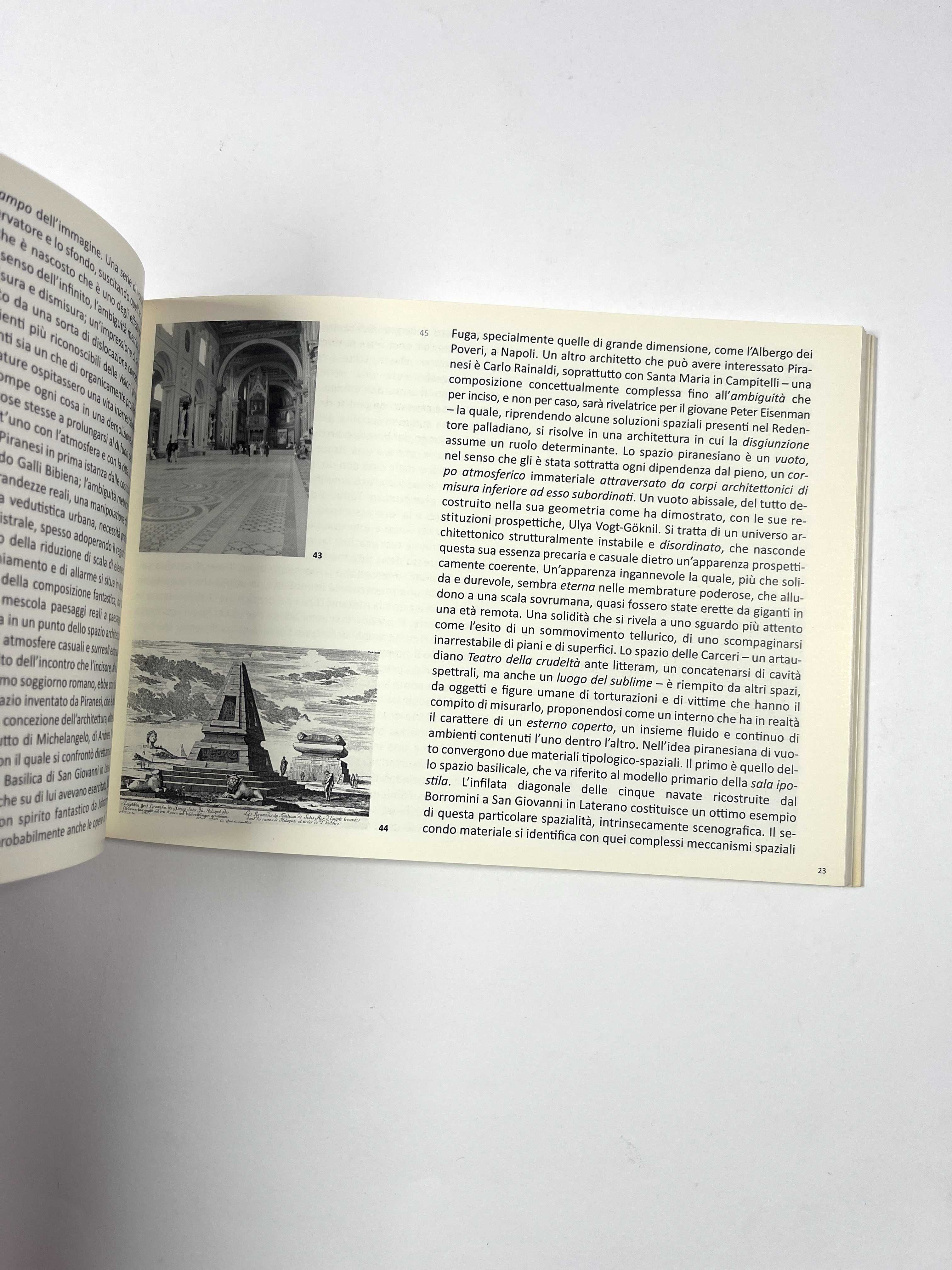 Attualità di Giovanni Battista Piranesi Arquitetura