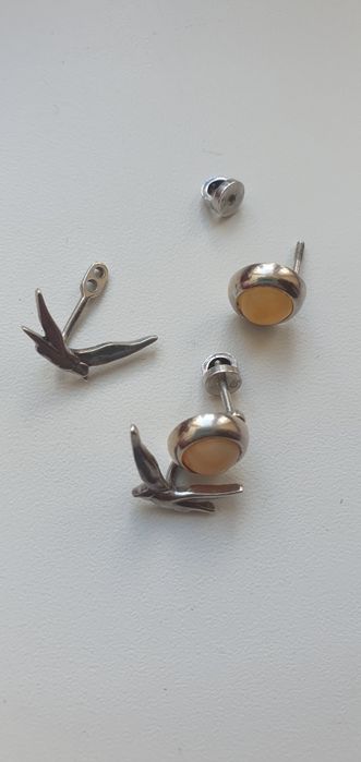 Серебряные серьги