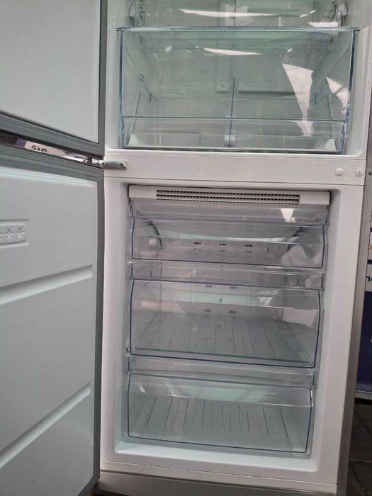 Холодильник б/в  IKEA 200/60/60 Металік  No Frost #07608