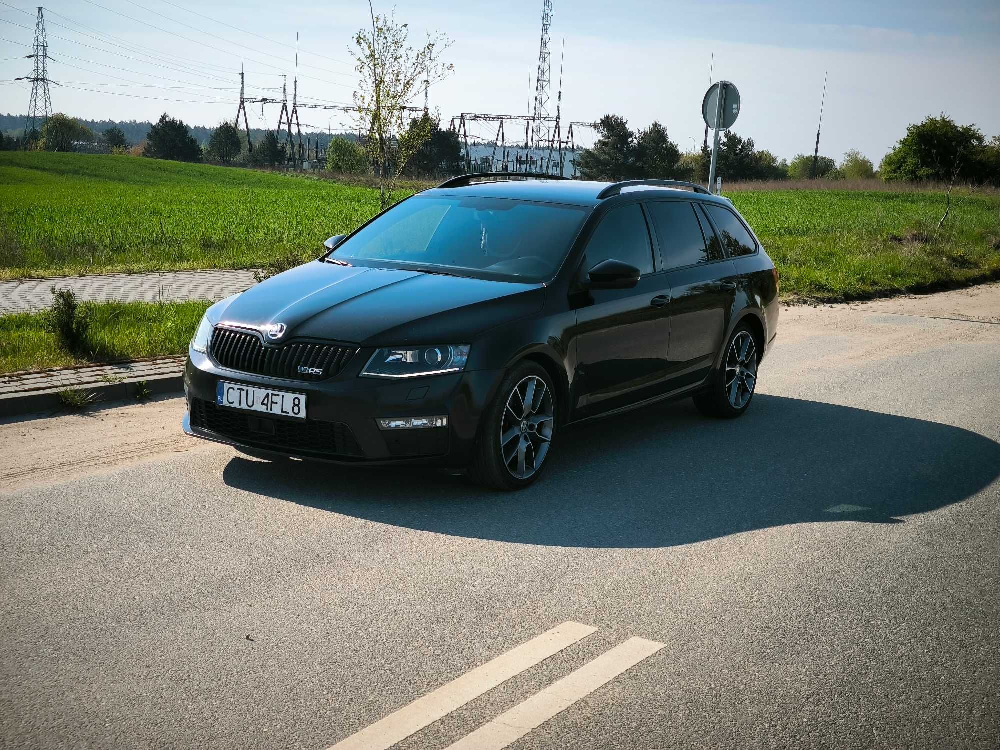 Skoda Octavia 3 VRS 2.0 Tdi 184KM Xenon Skóra DSG Radar Alu bezwypadek