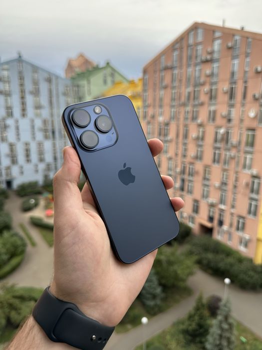 97% Аккум Идеал iPhone 15 Pro 256Gb Blue Titanium Neverlock Айфон про