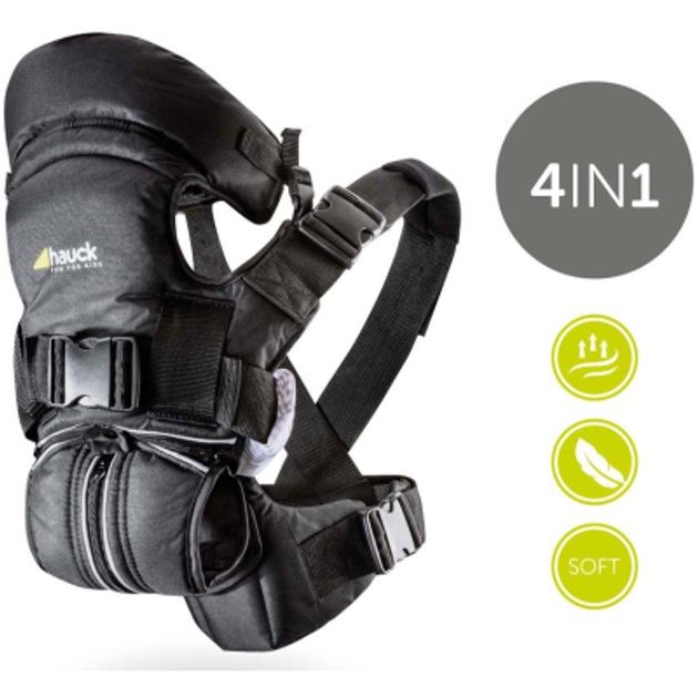 Рюкзак-перенесення Hauck 4 Way Carrier Black