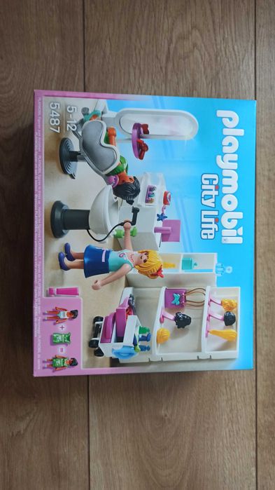 Nowe klocki Playmobil 5487 Salon Kosmetyczny fryzjerski zestaw