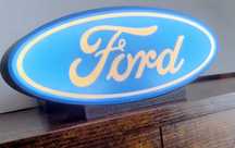 Ford lampka lightbox druk 3d