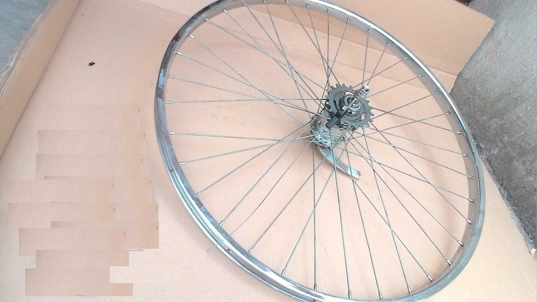 Koło 26" Dynamo Prądnica Koła Biegi w piaście