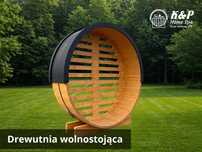 Drewutnia ogrodowa z daszkiem z alu | Nowoczesna forma | Od producenta