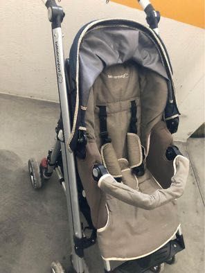 Carro bebé e Ovo c/Base Isofix e capas de chuva -bebeconfort