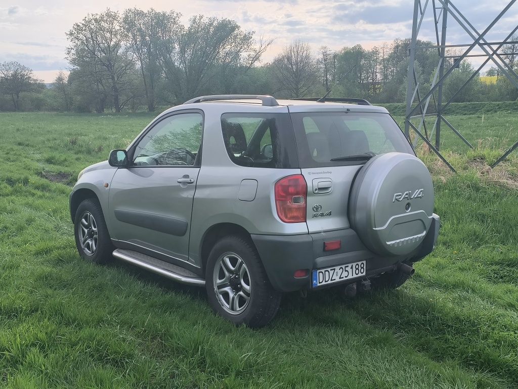 Toyota RAV4 II zadbana bez rdzy, skóra hak