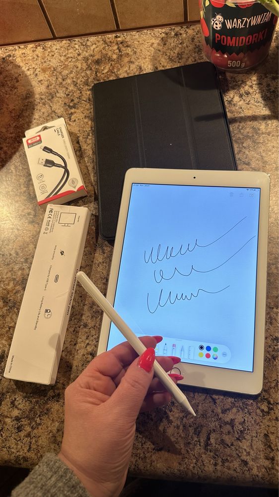 Tablet iPad Apple Retina - TOUCH ID - PROCREATE