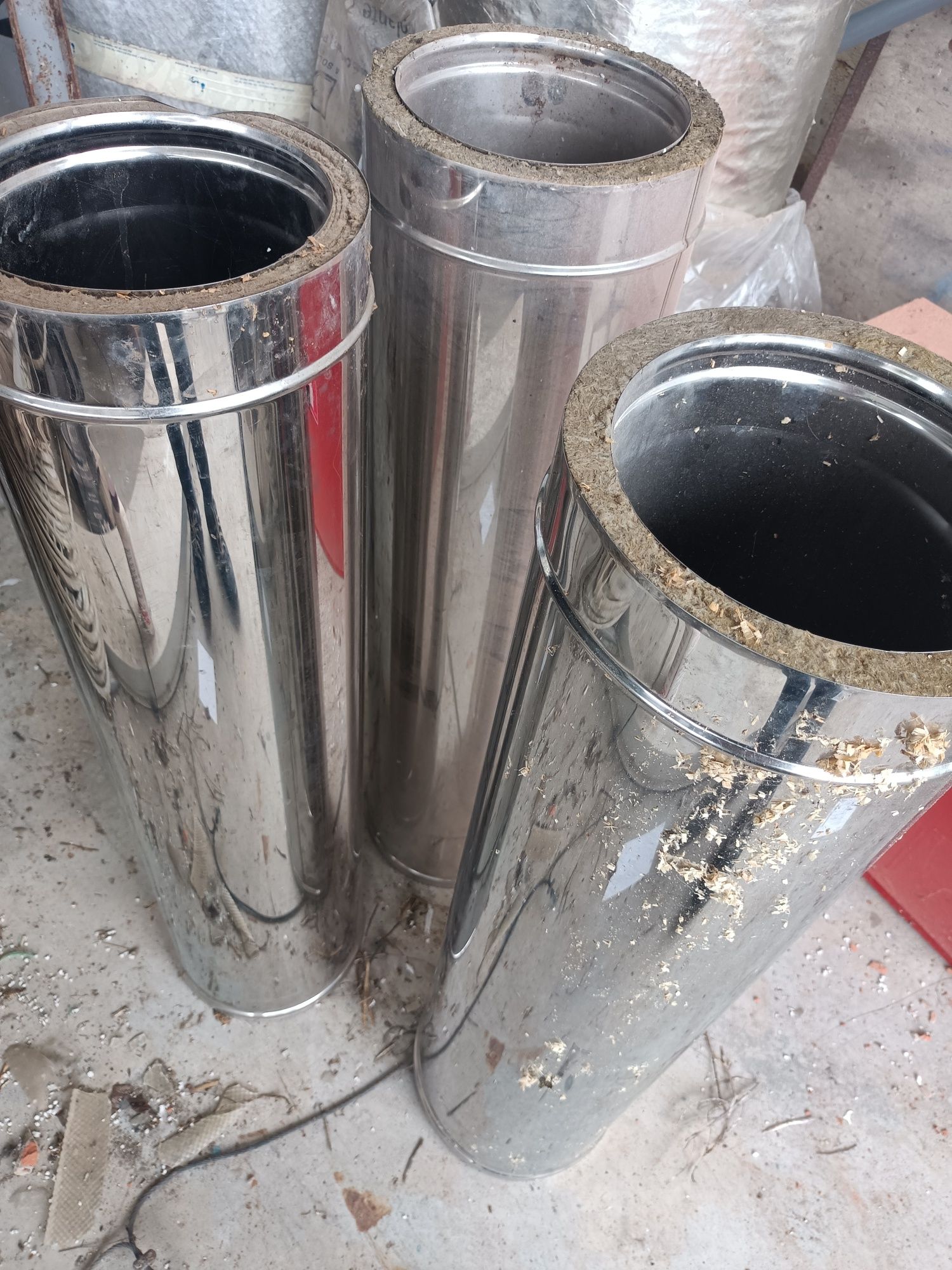 Tubo inox duplo 200