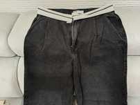 Calça Ganga Bershka Mulher - modelo largo nº38