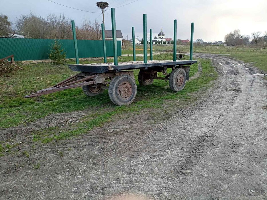 Прицеп лісовоз зіл обмін на камазовмький