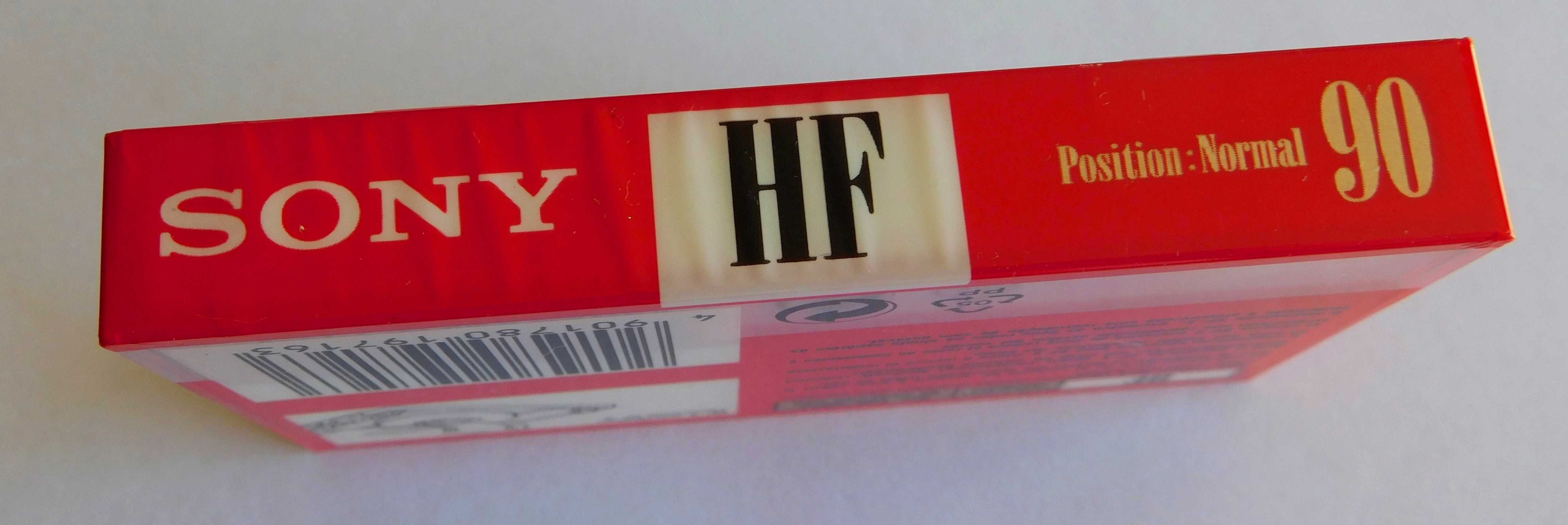 Antiga cassette audio Sony HF nova selada de fábrica