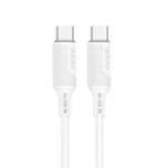 Dudao kabel USB Typ C do ładowania i transferu danych 100W PD 1m biały