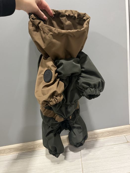 Комбінезон дощовик для собаки песика коргі такса