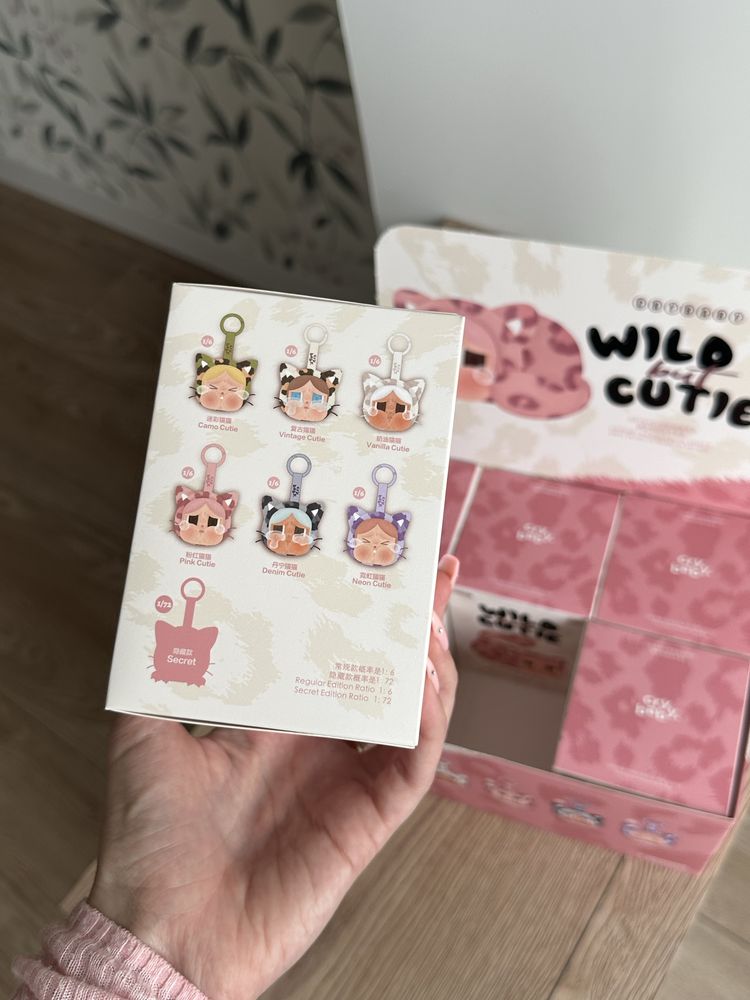 CRYBABY Wild but Cutie Series labubu pop mart
