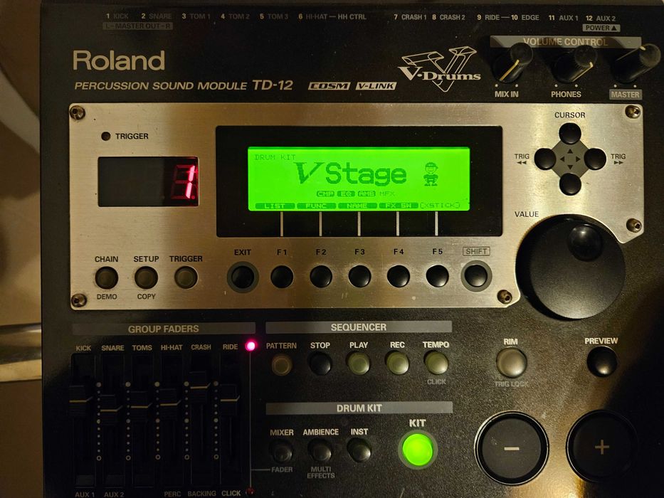 Moduł ROLAND TD12 z podstawką