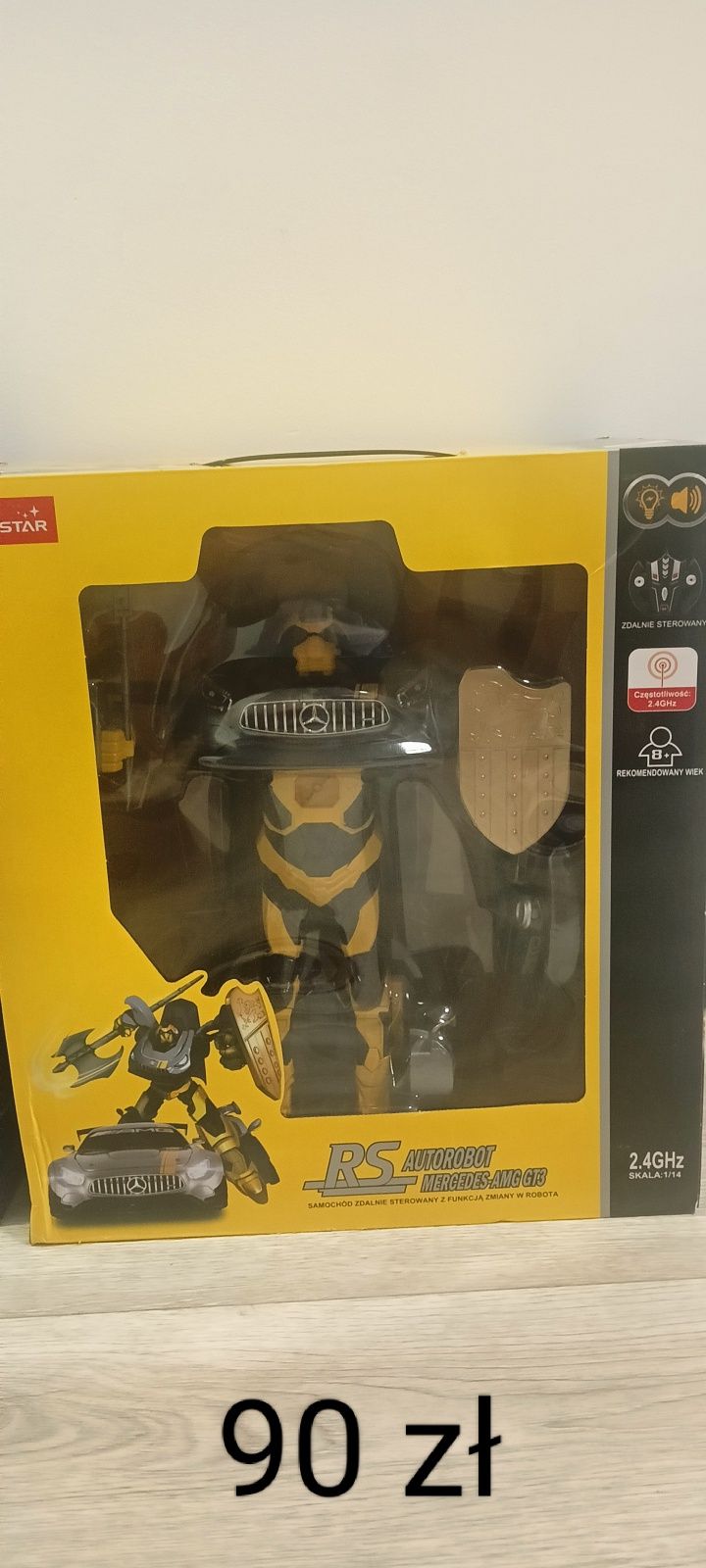 Auto robot duże na pilota