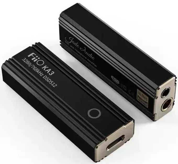 FiiO KA3 - Портативний ЦАП з Підсилювачем (ESS ES9038Q2M 32bit 768kHz)