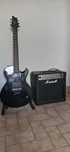 Guitarra Cort e amplificador Marshall 40w