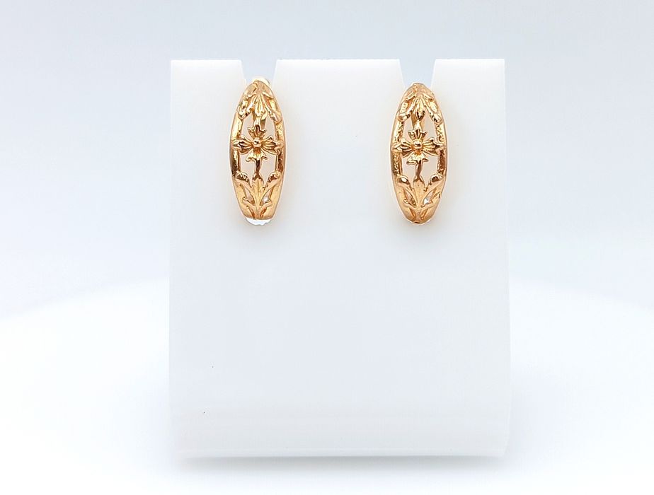 Золотые серьги 583 СССР