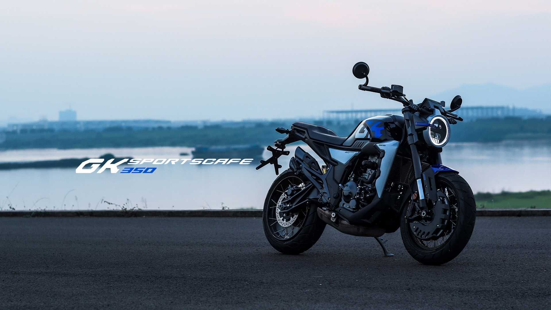 Новий мотоцикл ZONTES ZT 350 GK, мотосалон Артмото Полтава