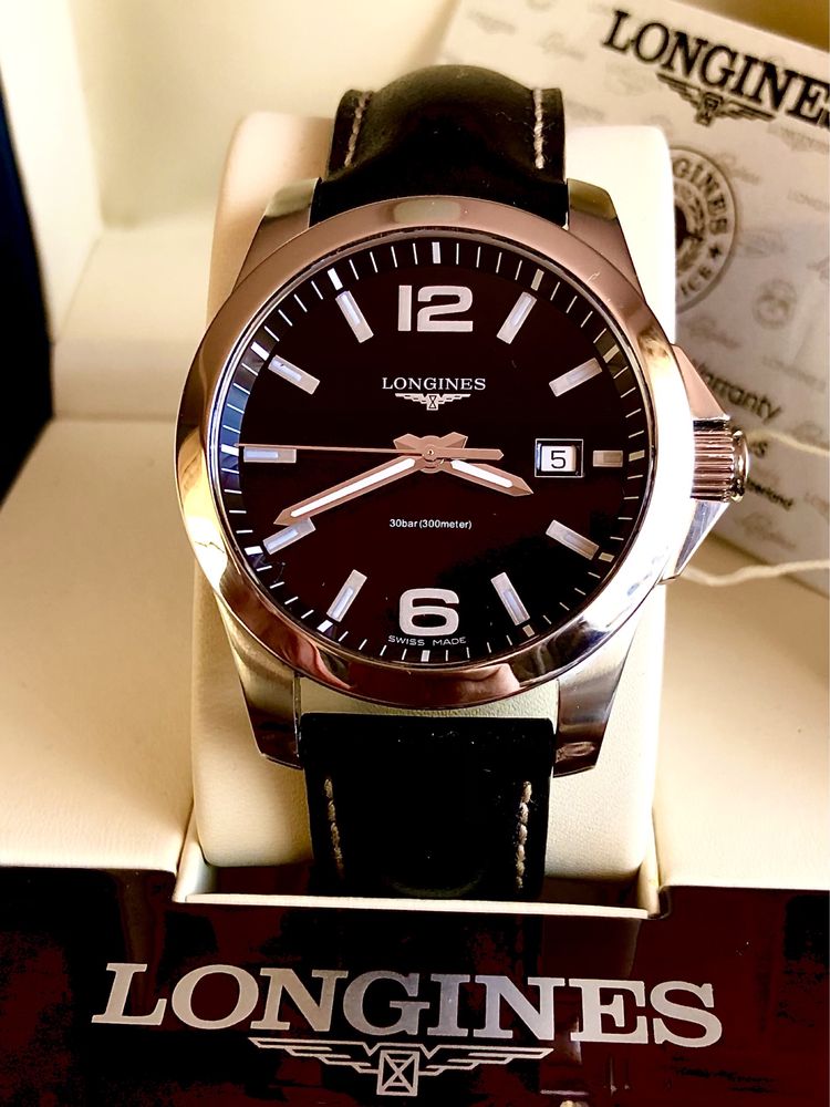 Швейцарские часы LONGINES Conquest Original.