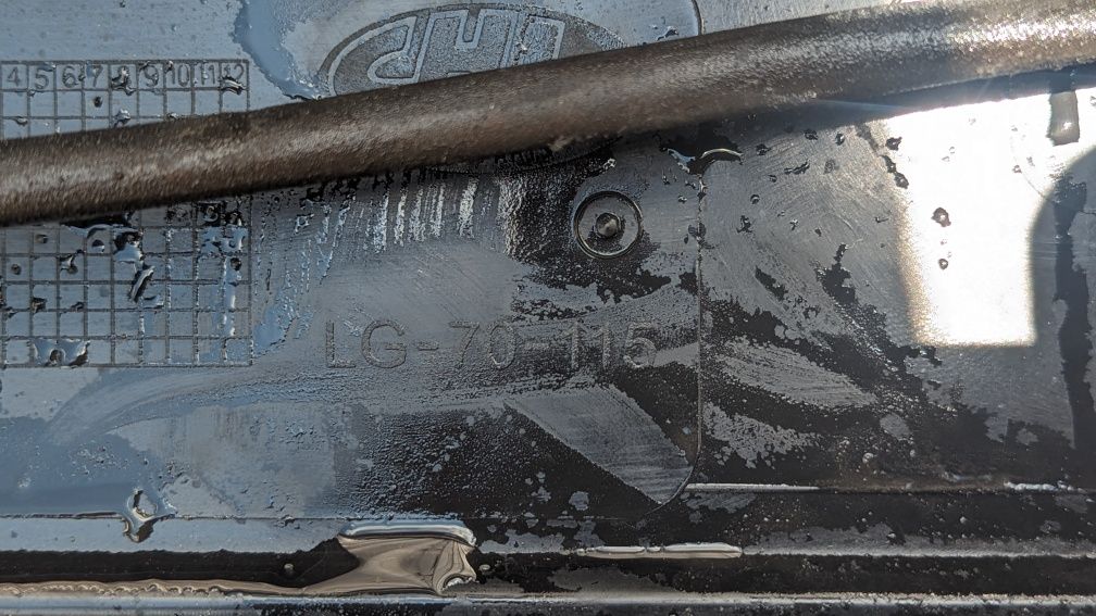 Задній бампер mitsubishi outlander 3 2012-2015 рік