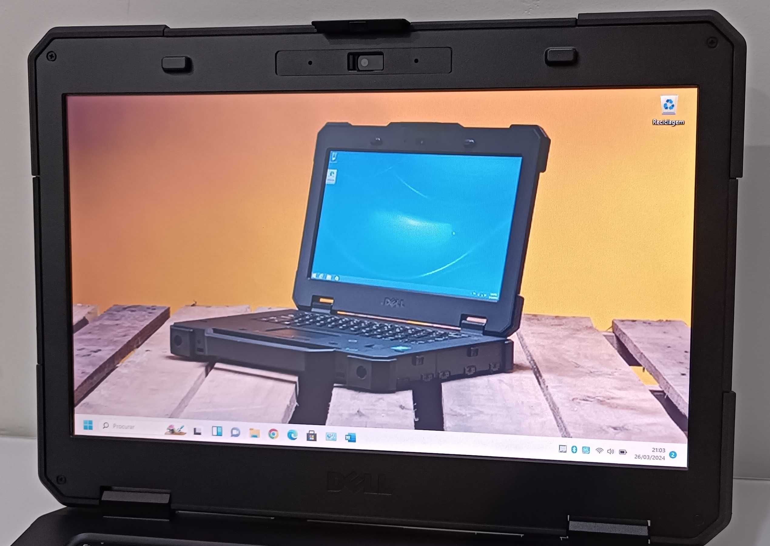 Dell Latitude 5404 Rugged - Ecrã 14/16GB RAM/SSD Robusto