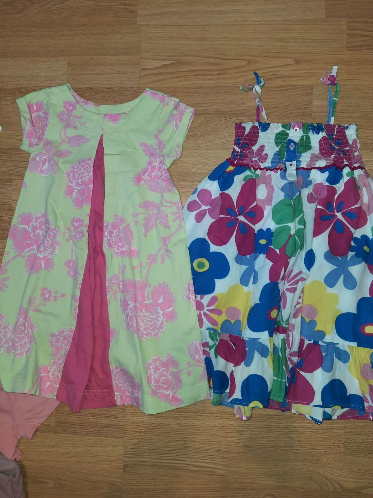 Пакет вещей платья летние на девочку 4-5-6 лет