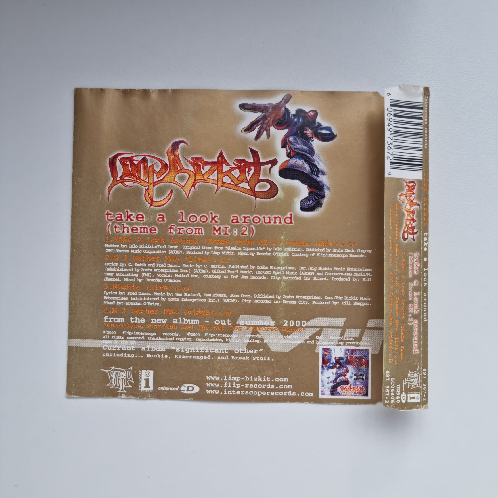 Limp Bizkit – Take A Look Around (Theme From MI:2) / Singiel CD