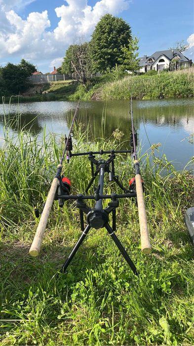 2 wedki Delphin ETNA E3 cork / 2 składy 300cm/3,00lbs