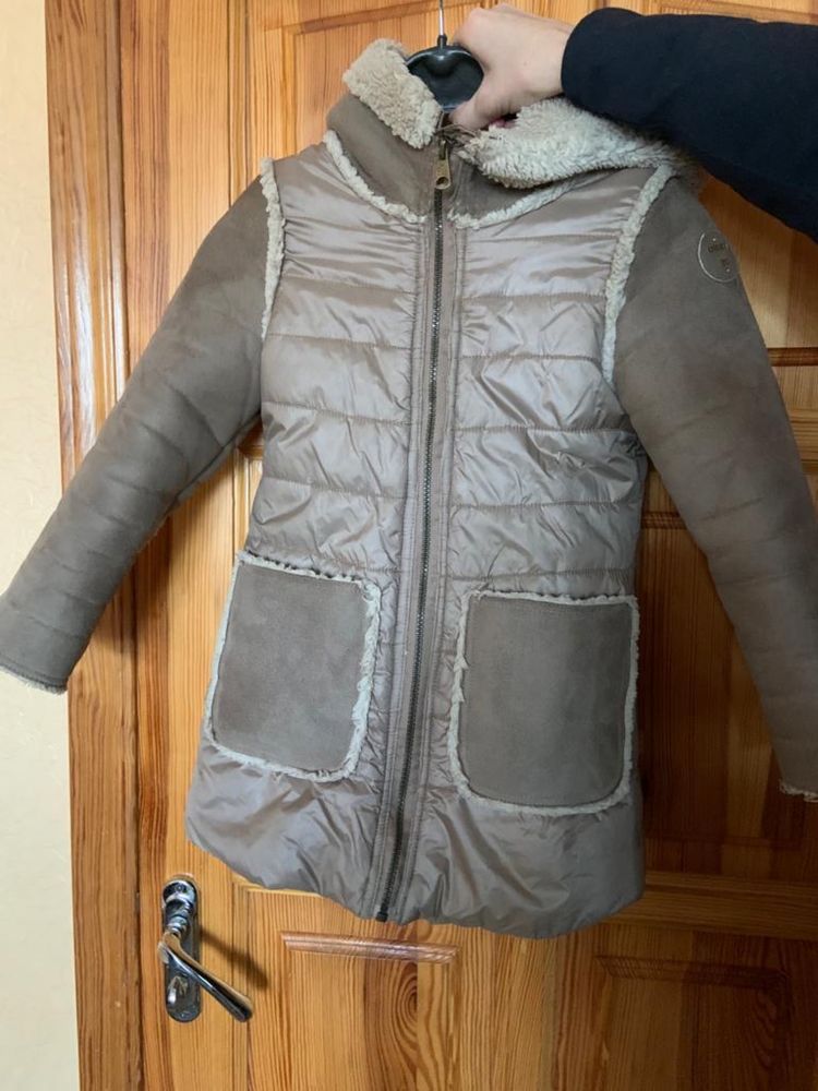 Зимняя куртка - дублёнка ORBY р. 122