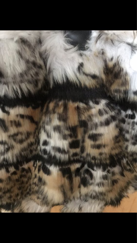 Mala  tote XL ,em couro genuino com padrao leopardo