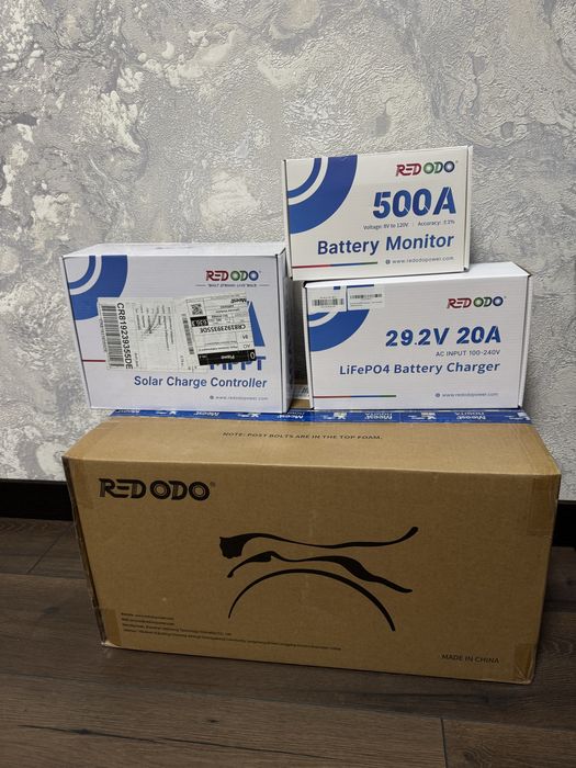 LiFePo4 акумулятор Redodo 100aH 24v Bluetooth новий