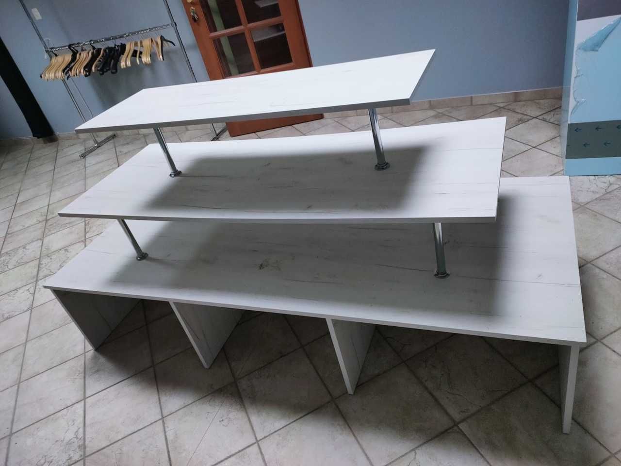 Meble do sklepu odzieżowego lub innego rurki fi25 wieszaki lada