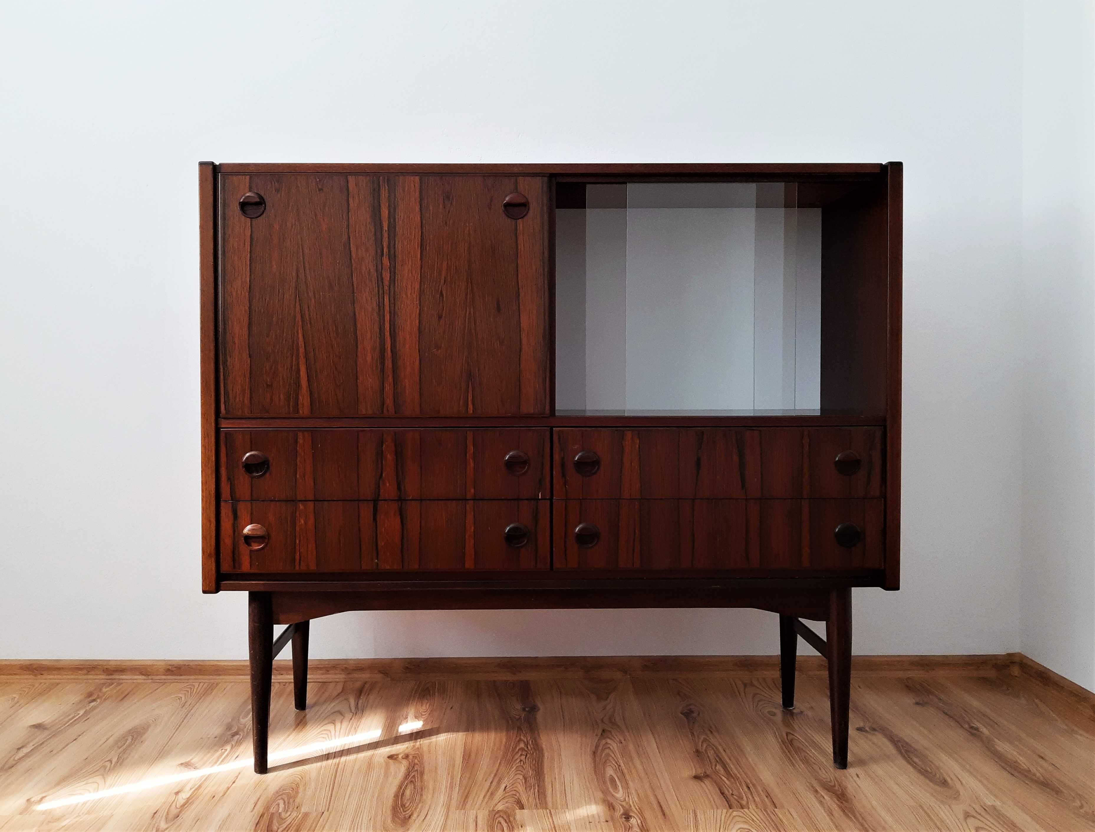 Komoda Huwil Sideboard Barek Szafka Duńska Vintage Retro Lata 60.