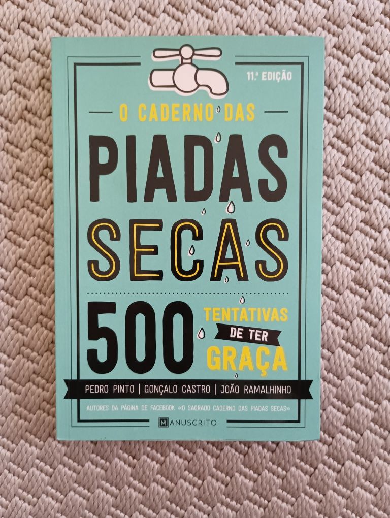 Livro Piadas Secas